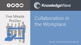 Professional Development Collaboration in the Workplace [upl. by Picco]