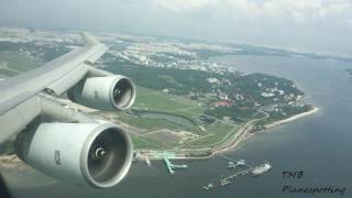 Cathay Pacific 747400  Takeoff  SINHKG  Business Class  Departure  BHUJ [upl. by Alah]