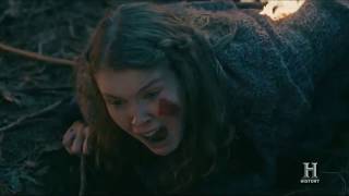 Vikings  Ivar Kills Freydis  Freydis Death Scene Season 5B Official Scene 5x10 HD [upl. by Ihculo]