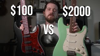 Harley Benton ST20HSS VS USA Fender Strat Plus  Whats the difference [upl. by Taffy]