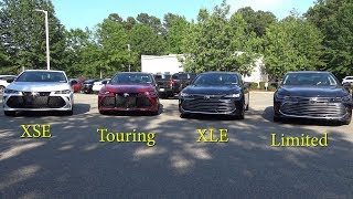 2019 Avalon Part 1 Comparing all models  how to pick your trim level [upl. by Witha]