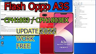 Tutorial Flash Oppo A3S CPH1803 via QFIL Work [upl. by Heck]