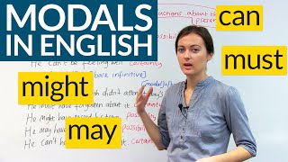 English Grammar Modal Verbs of Certainty – MIGHT MAY MUST CAN [upl. by Macpherson]