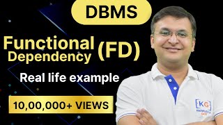 31 Functional Dependency in DBMS  Functional Dependency explained [upl. by Selec]