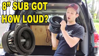 How Loud Can a HUGE 8quot Subwoofer Get  Sundown SA8 [upl. by Rivi356]