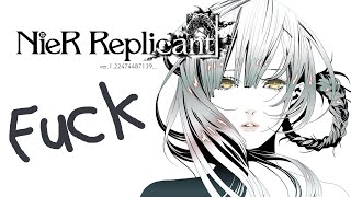 NieR Replicant  ALL Kaine Swears English Ver Full Compilation From ALL Endings [upl. by Corson]