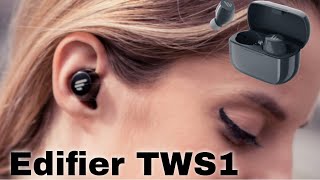 Edifier TWS1 Earbuds  Full Review amp Microphone Sample [upl. by Keyes]