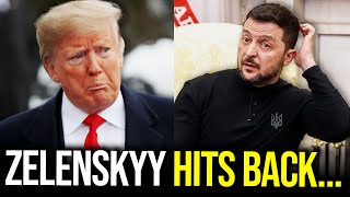 Zelenskyy HITS TRUMP BACK with Hilarious Troll [upl. by Kahaleel846]