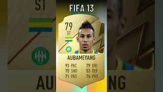 AUBAMEYANG FIFA Evolution 🇬🇦 Fifa 09  Fifa 23 [upl. by Archibaldo]