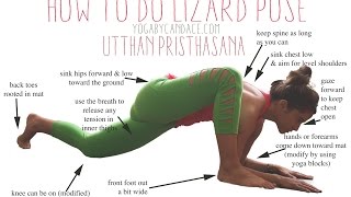 How to do Lizard Pose [upl. by Zelten]