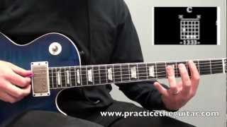 How To PlayLocked Out Of Heaven by Bruno Mars Guitar LessonWith Tablature [upl. by Vacla]