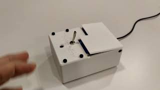 Smart Useless Box with ESP8266 and Gesture Sensor [upl. by Odab]