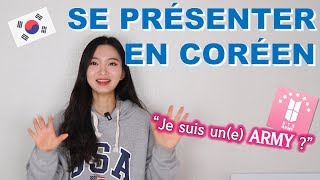 9 EXPRESSEIONS   Comment se présenter en coréen [upl. by Gut]