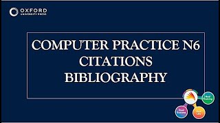 COMPUTER PRACTICE N6 QUESTION 1 CITATIONS [upl. by Crean]