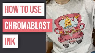 🥰 How To Use Chromablast Ink [upl. by Sprague]