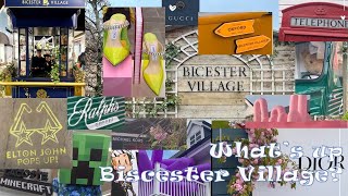 Whats on Bicester Village [upl. by Atinod]