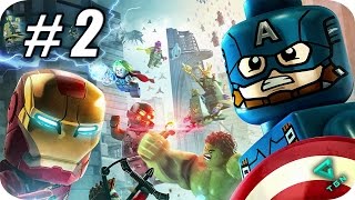 LEGO Marvel Vengadores  Gameplay Español  Capitulo 2  1080pHD [upl. by Eihtur581]