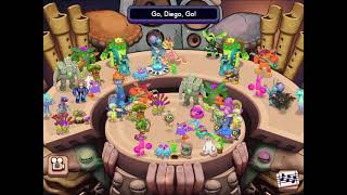 Go Diego Go Theme Song  My Singing Monsters Composer [upl. by Odracir477]