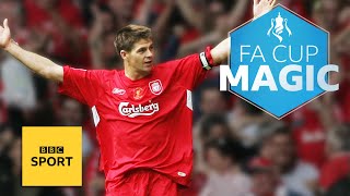 The Gerrard Final  Liverpool v West Ham 2006  FULL HIGHLIGHTS  FA Cup Magic [upl. by Arnst]