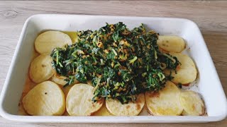 Perfect Recipe To Eat Spinach  Potato Spinach Gratin  Enable Subtitles 👉⚙🌏 [upl. by Lledrac]