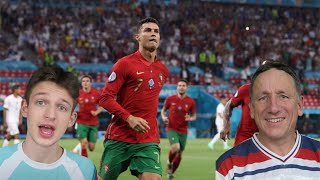 PORTUGAL 22 FRANCE REACTION HIGHLIGHTS  EURO 2020 [upl. by Buzz]