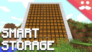 How to make SMART STORAGE in Minecraft [upl. by Colyer]