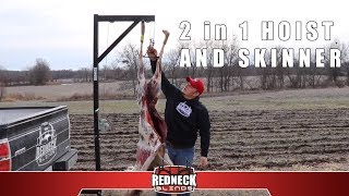 Redneck 2 in 1 Deer Hoist and Skinner Introduction [upl. by Eentihw569]