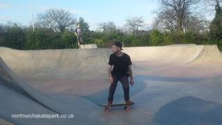 Alexandra Park Skatepark Edgeley Stockport [upl. by Yentrac315]