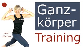 🔋35 min GanzkörperTraining  ohne Geräte [upl. by Neemsaj284]