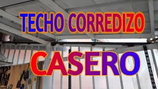 Techo Corredizo Casero [upl. by Auhso]