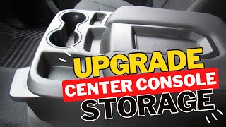 HOW TO Upgrade 20192020 Chevy Silverado Custom Edition Center Console Storage [upl. by Indyc]