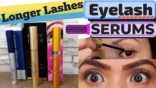 How to Grow Longer Eyelashes  Babe Lash GrandeLash MD RevitaLash LiLash Latisse Review [upl. by Ybloc]