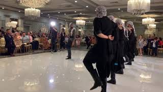 Mawtani Dabke Group  Palestinian Wedding in Dearborn [upl. by Gone]