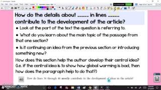 Questions Types on the ELA test [upl. by Arretak501]