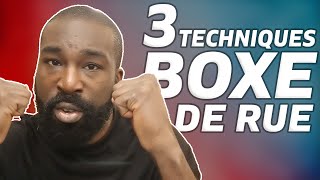 3 CONSEILS POUR GAGNER UN COMBAT DE RUE FACE À UN ADVERSAIRE AGRESSIF TECHNIQUES DE BOXE [upl. by Tiffany613]