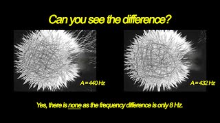 Sound Frequencies in Water A440 Hz vs A432 Hz [upl. by Leasia]