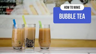 How to Make Bubble Tea [upl. by Senzer]