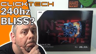 AOC C27G2ZU  The Best Value 27quot 240hz Monitor [upl. by Keeley15]