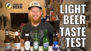 Which Light Beer is Best Blind Taste Test [upl. by Frisse]