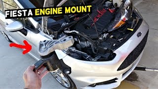 FORD FIESTA ENGINE MOUNT REPLACEMENT REMOVAL MK7 ST [upl. by Eli]