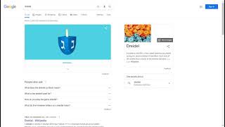 How to Activate the Dreidel Google Easter Egg [upl. by Moises772]