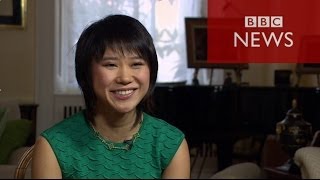 Chinese pianist prodigy Yuja Wang talks to BBC News [upl. by Utir]