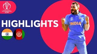 Afghanistan SO Close To Upset  India v Afghanistan  Match Highlights  ICC Cricket World Cup 2019 [upl. by Pinter]