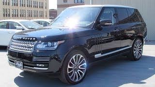 2014 Range Rover Supercharged Autobiography Start Up Exhaust and In Depth Review [upl. by Rolfe]