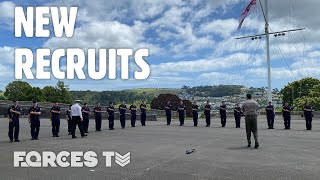 Meet The FIRST EVER Navy Ratings To Do Basic Training At Dartmouth • BNRC  Forces TV [upl. by Eirolam]