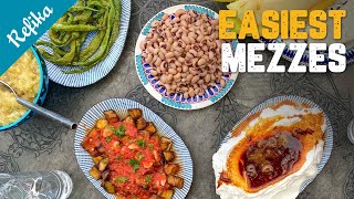 7 VERY EASY BASIC TURKISH MEZE RECIPES  Different Appetizer Recipes You Can Make in 5 Minutes 🍴 [upl. by Truc]