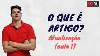 O que é artigoflexão do artigo  Atualização da aula 1  Morfologia [upl. by Aloysius118]