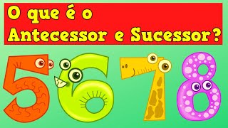 Antecessor e sucessor  📚 O que é o antecessor e sucessor  📝 Aula  Atividades [upl. by Jeffry]