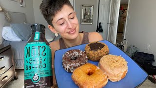 DOUGHNUTS MUKBANG [upl. by Ahsram325]