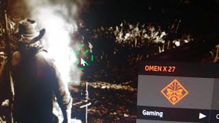 Omen X 27 Monitor settings for gaming [upl. by Washington]